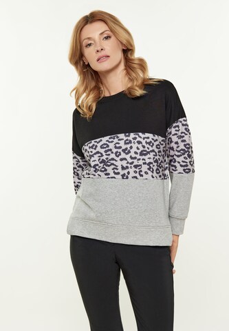 Usha - Sweatshirt em cinzento: frente