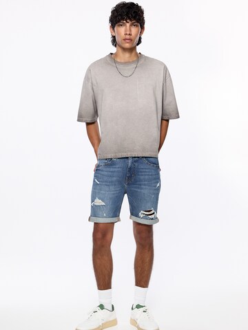 Regular Jean Pull&Bear en bleu