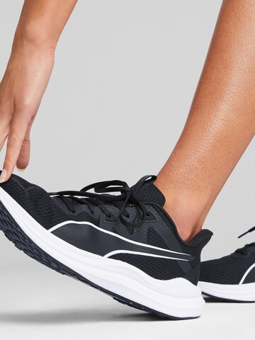 PUMA Laufschuhe 'Reflect Lite' in Schwarz: predná strana