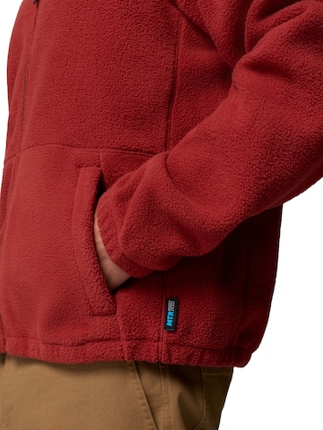COLUMBIA Fleece jas 'Columbia Timber Crest Full Zip Fleece' in Rood