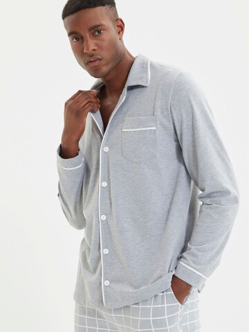 Trendyol Pyjama lang in Grau