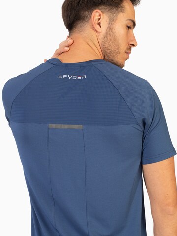 Spyder Функционална тениска в синьо