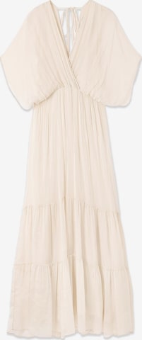 oltre Dress in Beige: front