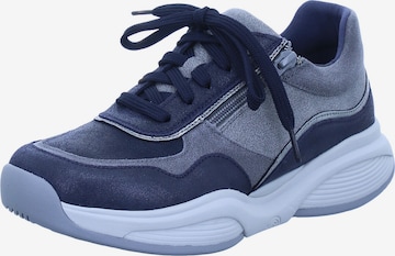 Xsensible Athletic Lace-Up Shoes 'SWX11' in Blue: front