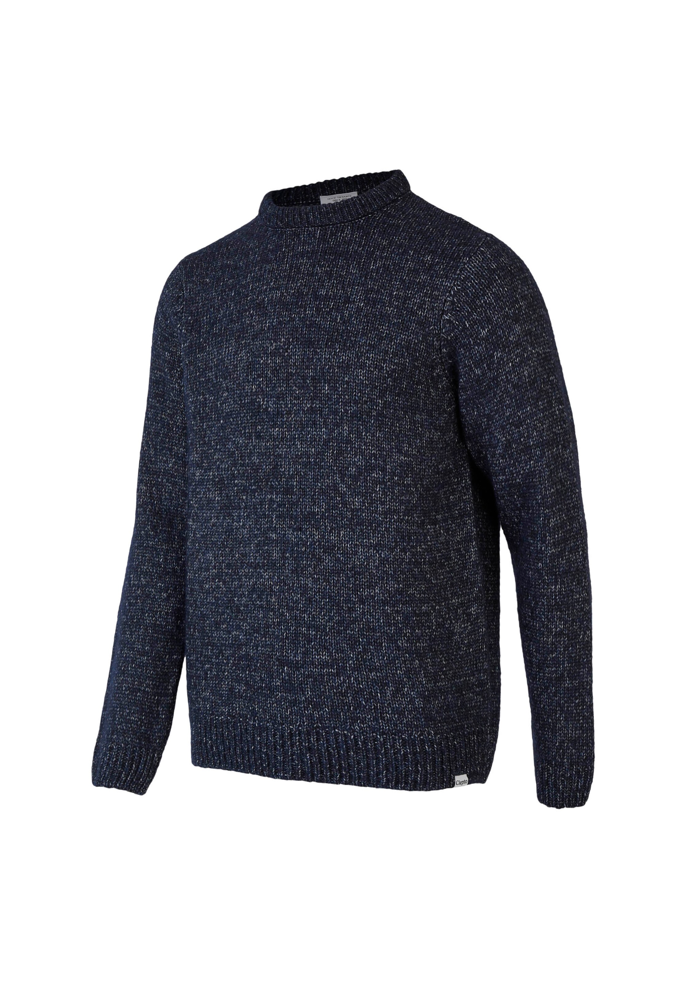 Cleptomanicx Strickpullover 'Dreamer' in Blau