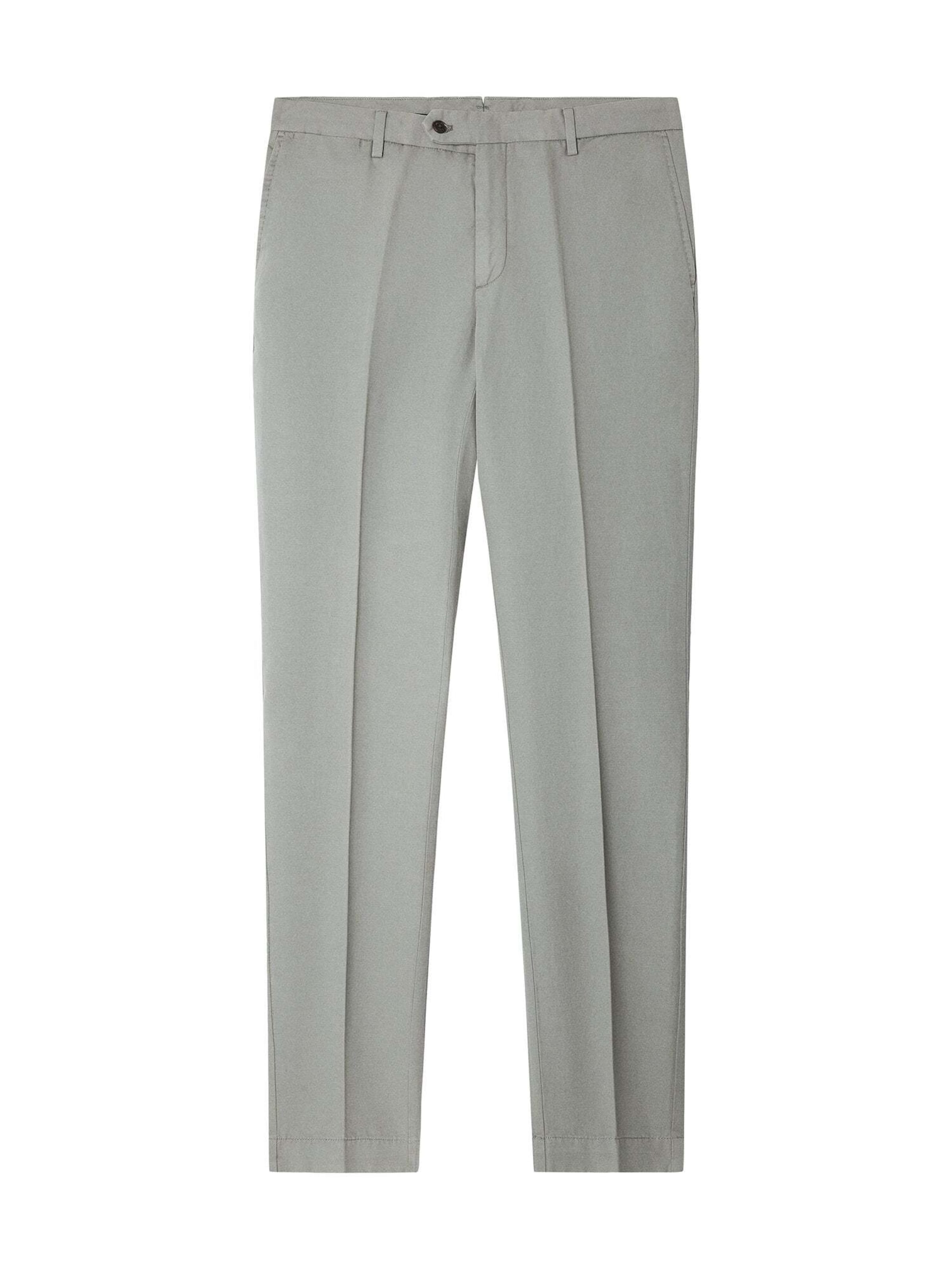 Pantalon chino Hackett London en gris : devant