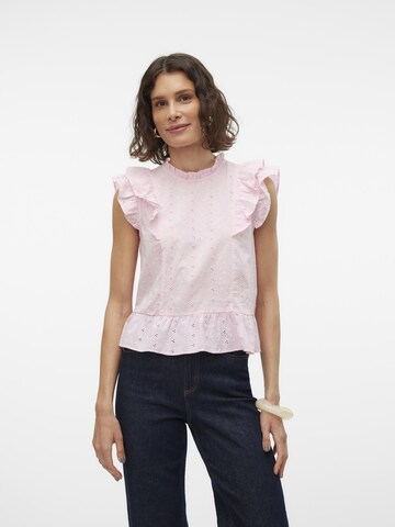VERO MODA Blouse 'KAMMY ' in Pink: front