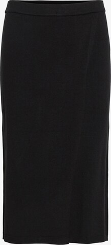 VILA Spódnica 'Comfy' w kolorze czarny: przód