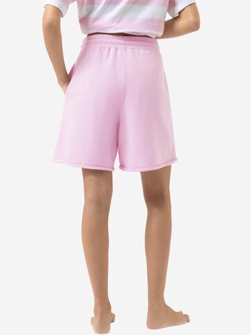 Mey Pyjamabroek 'Mellow Cotton' in Roze