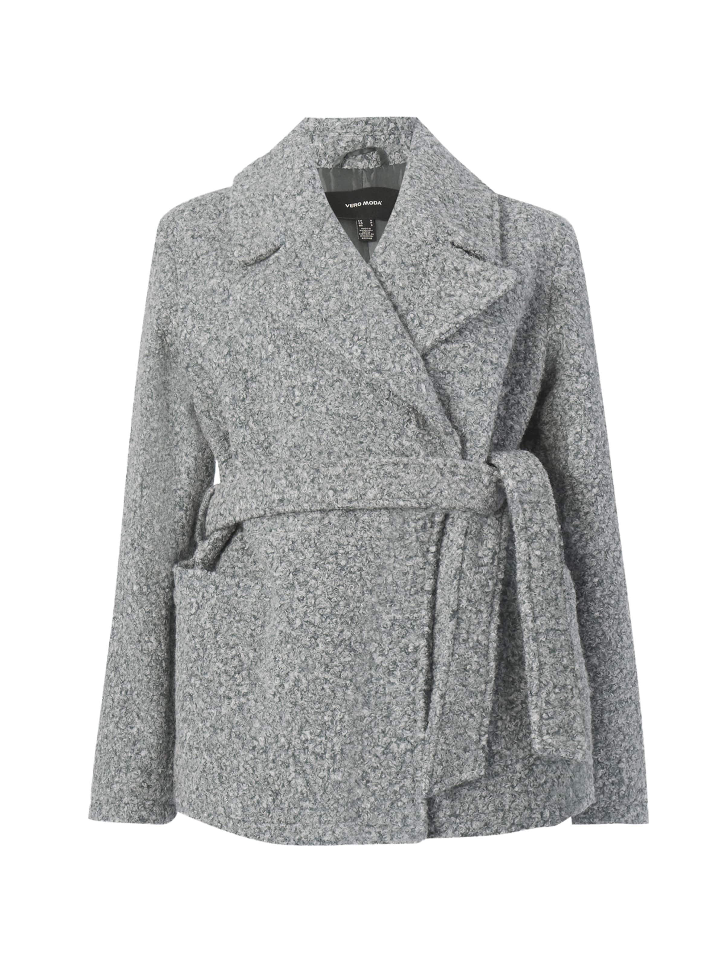 VERO MODA Демисезонное пальто 'VMNANCY' в Серый: спереди
