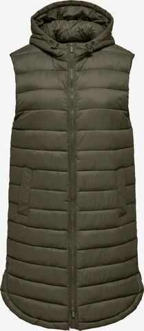 ONLY Bodywarmer 'MELODY' in Groen: voorkant