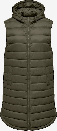 ONLY Gilet 'MELODY' en olive, Vue avec produit