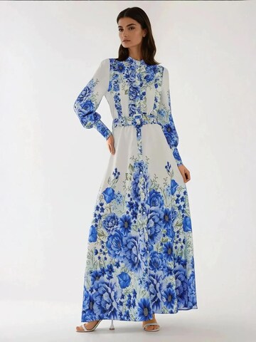 Robe-chemise Hiccup en bleu : devant