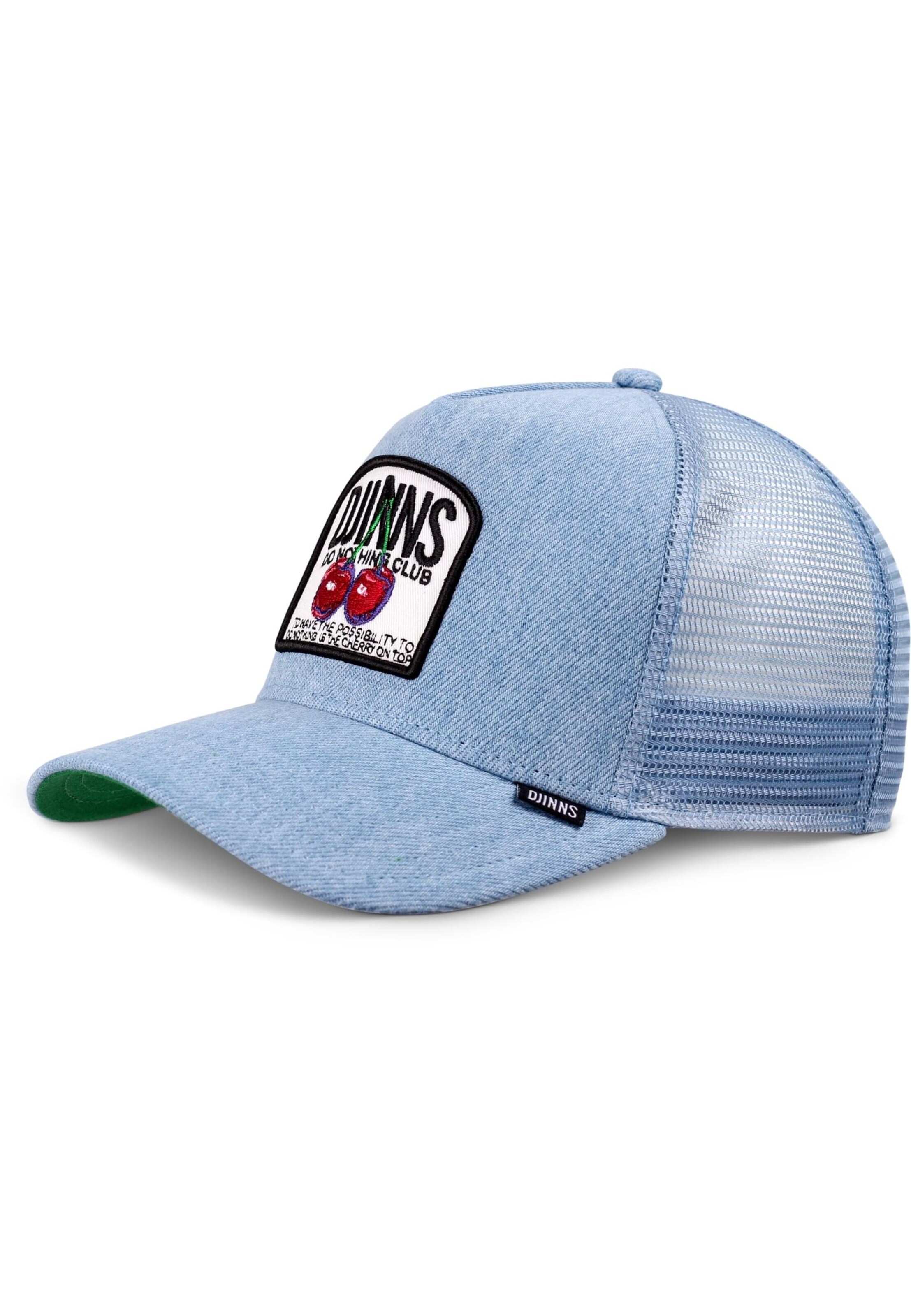 DJINNS Hætte 'DNC Cherry' i blå: forside