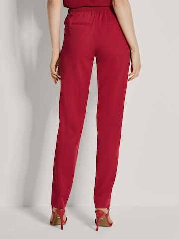 Effilé Pantalon MADELEINE en rouge