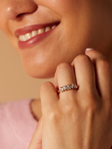 Lucardi Ring in Gold