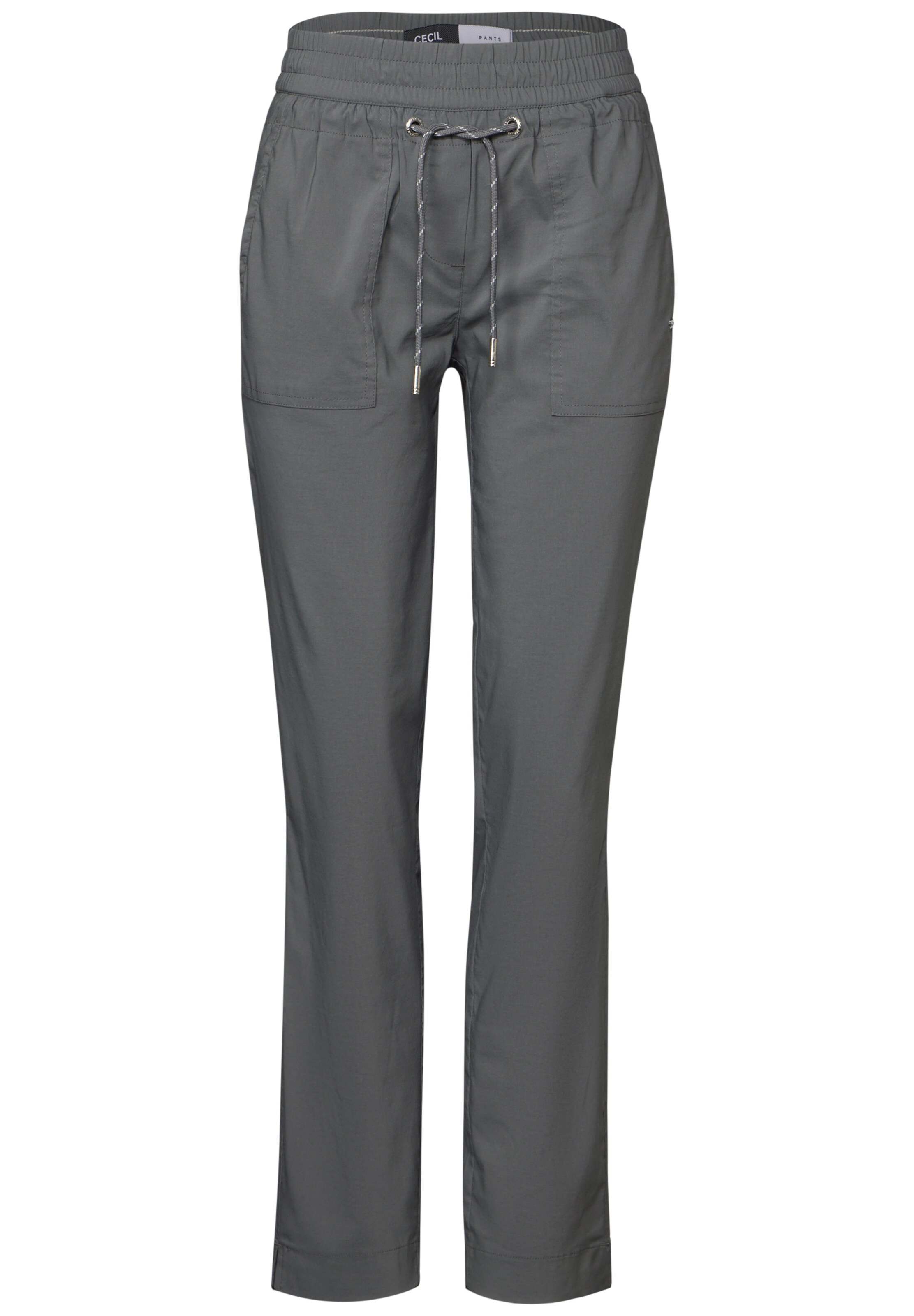 CECIL Pants in Grey: front