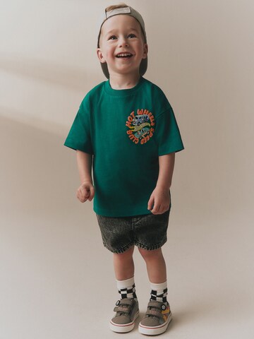T-Shirt 'Hot Wheels' Next en vert