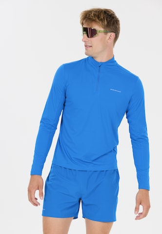 ENDURANCE Functioneel shirt 'Omais' in Blauw: voorkant