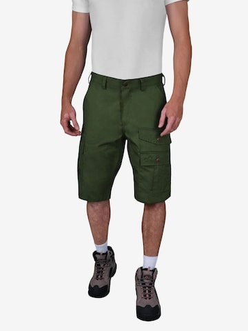 normani Regular Outdoor Pants 'Ahvaz' in Green: front
