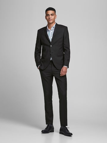 Slimfit Costum 'Solaris' de la JACK & JONES pe negru: față