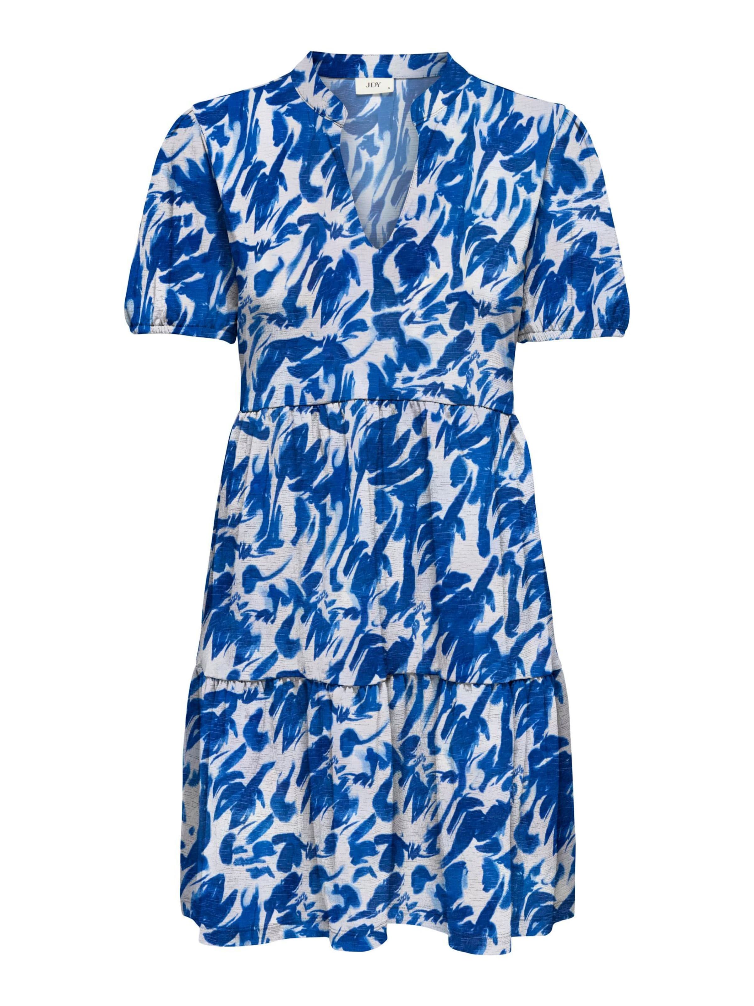 JDY Kjole 'JDYZoey' i blå / hvid, Produktvisning