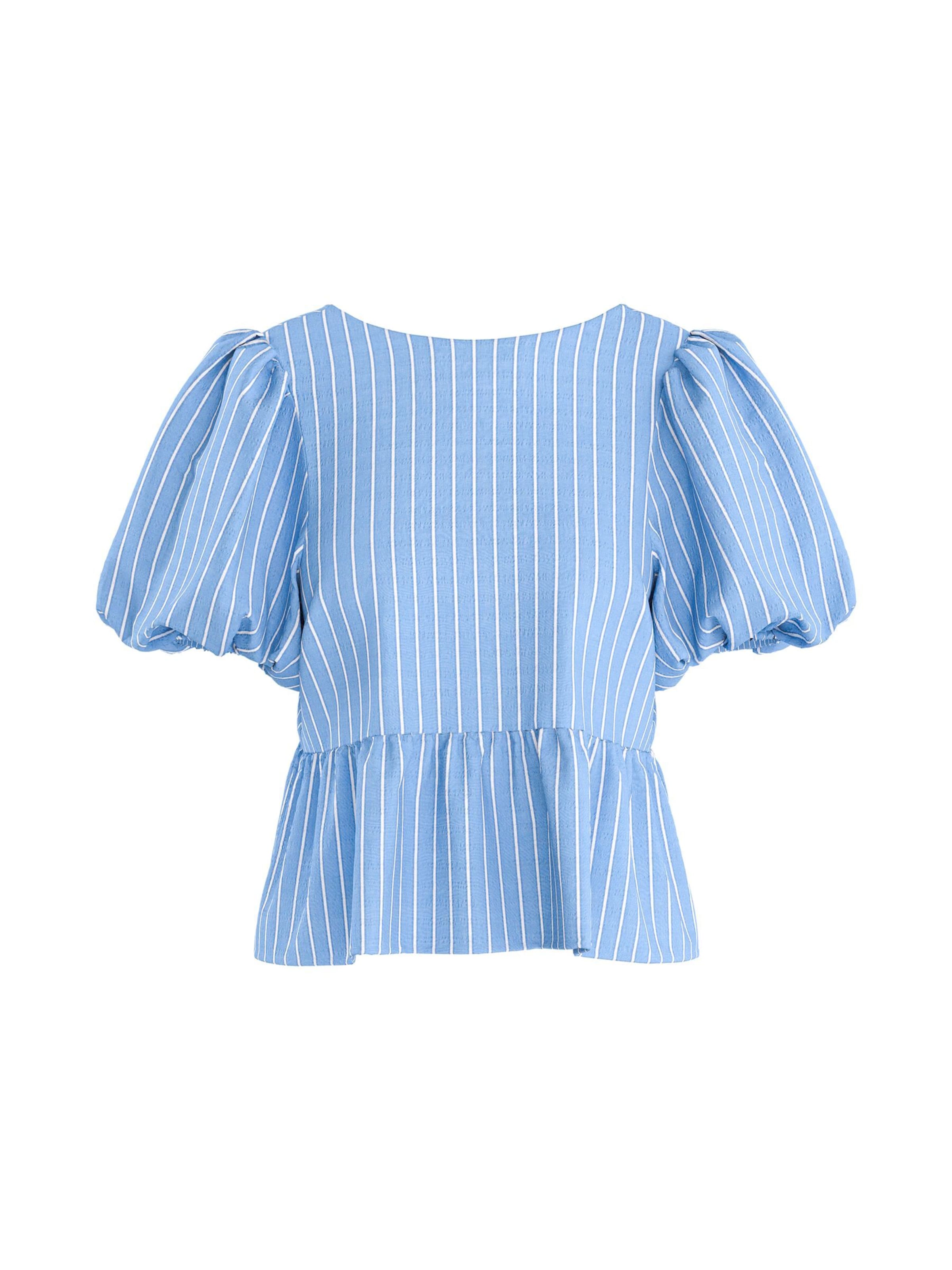 HYPEDROP Top in Blue: front