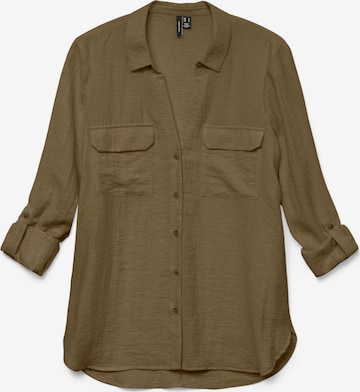 VERO MODA Bluse 'VMRAY' in Grün: Vorderseite