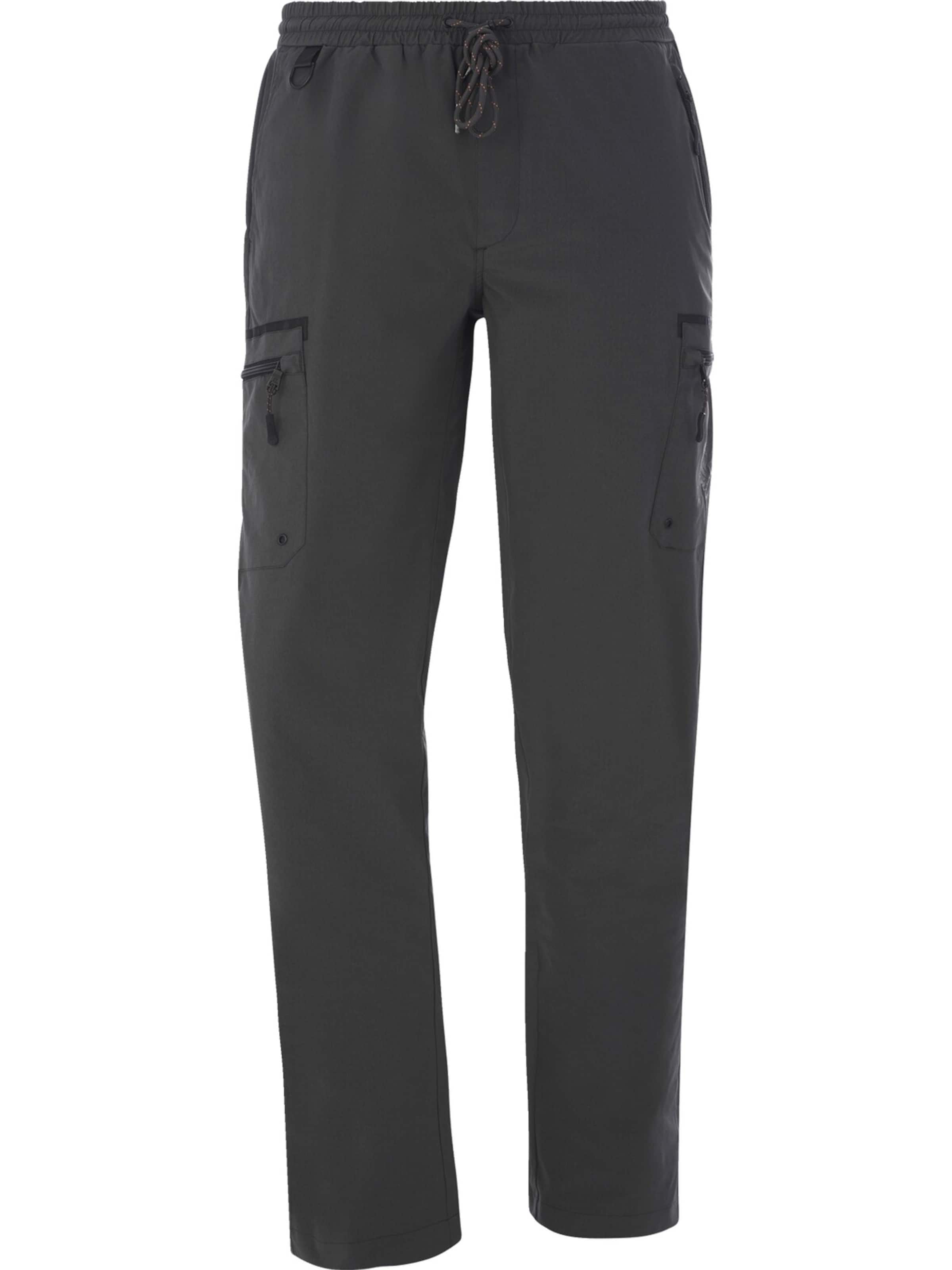 Jan Vanderstorm Loose fit Cargo Pants 'Oluhelm' in Grey: front