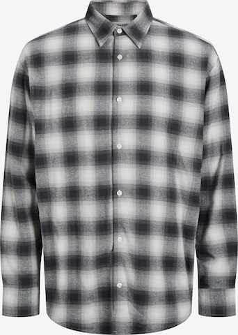 JACK & JONES Рубашка в Серый: спереди