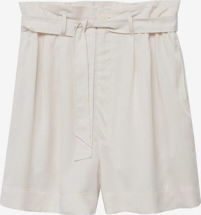MANGO Pleat-Front Pants in Ecru, Item view