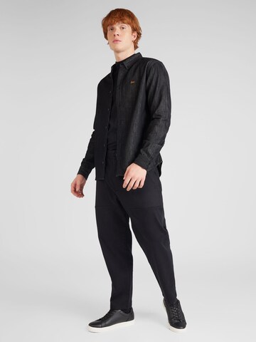 DENHAM - Ajuste regular Camisa 'RICH' en negro