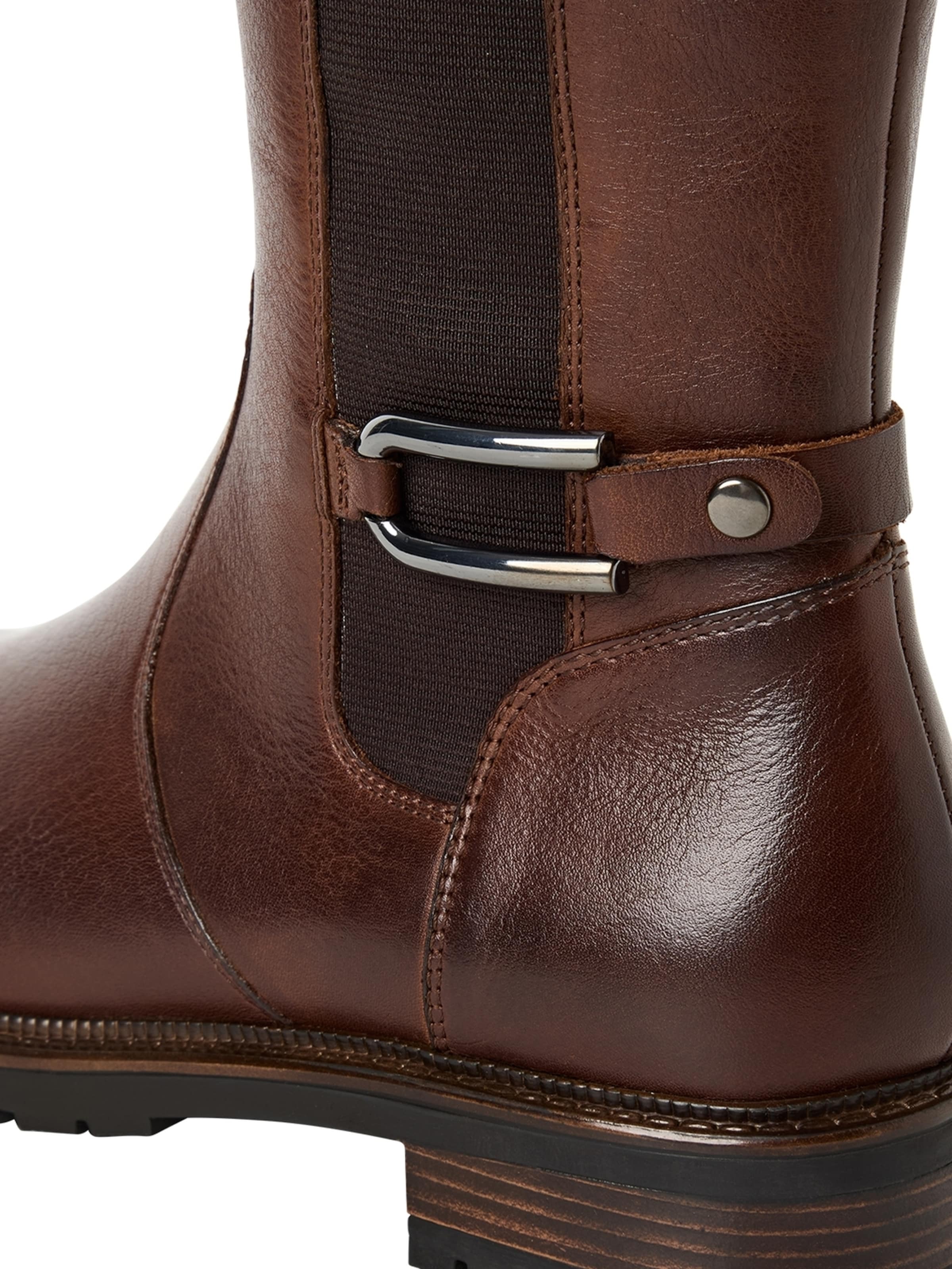 Bottes Tamaris en marron