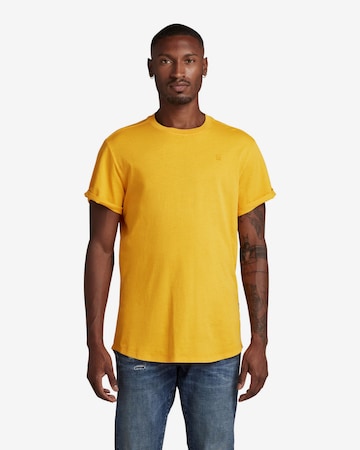 G-Star RAW Shirt 'Lash' in Yellow: front
