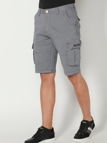 Regular Pantalon cargo KOROSHI en gris