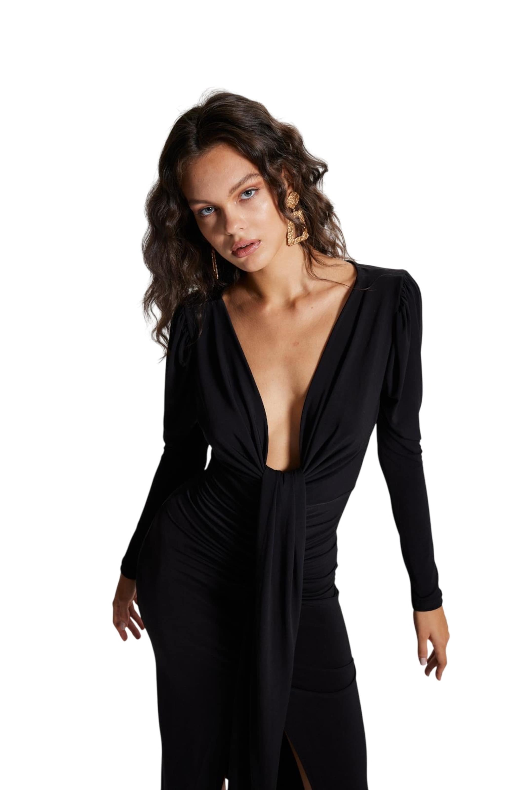 HOLLY LOLLY Kleid in Schwarz