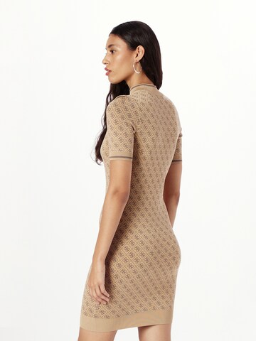 GUESS Knitted dress 'Lise' in Brown