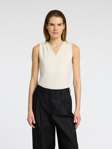 SELECTED FEMME Overdel i hvid: forside
