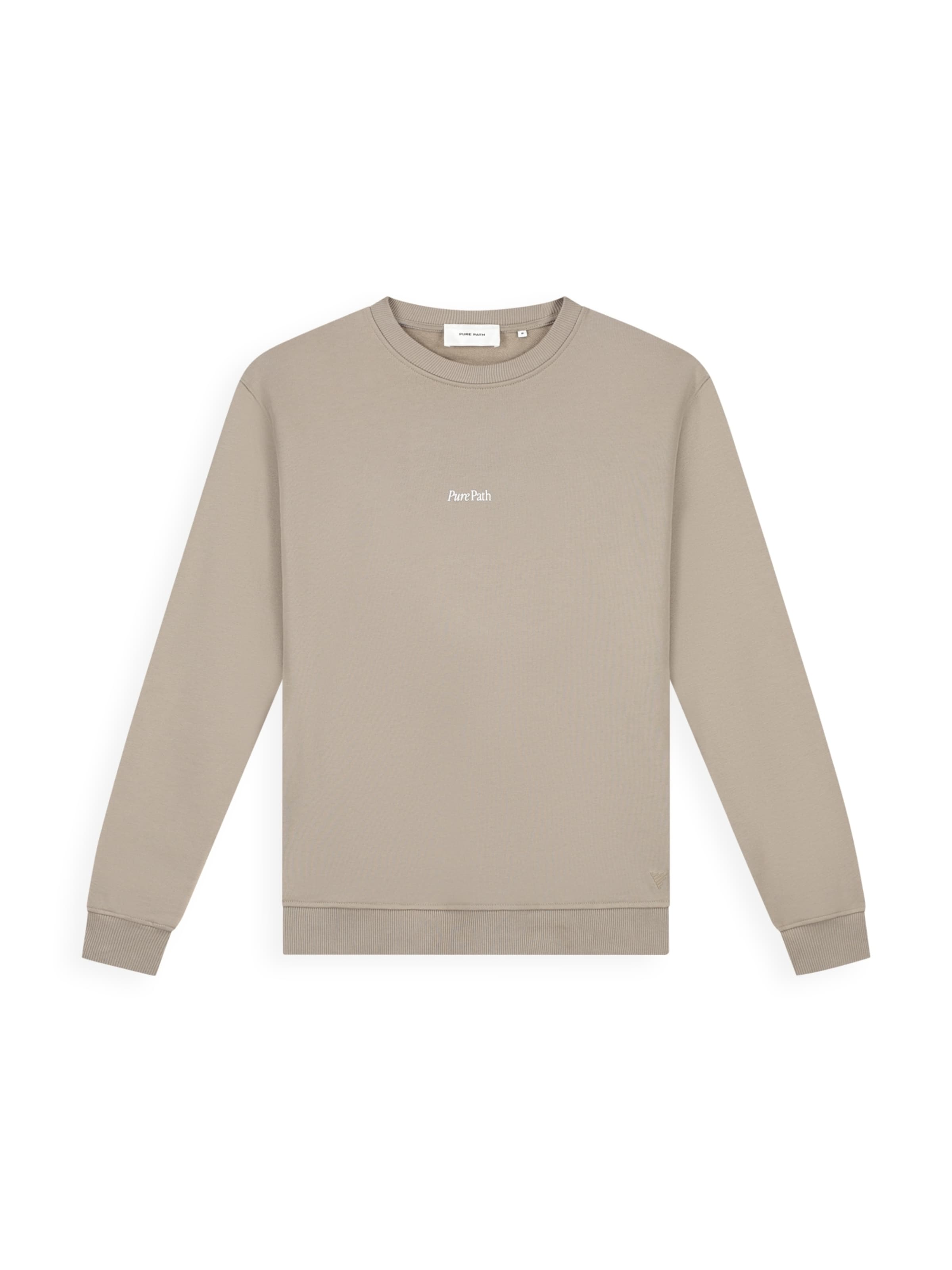 Pure Path Sweatshirt‌‌ in Grau: Vorderseite