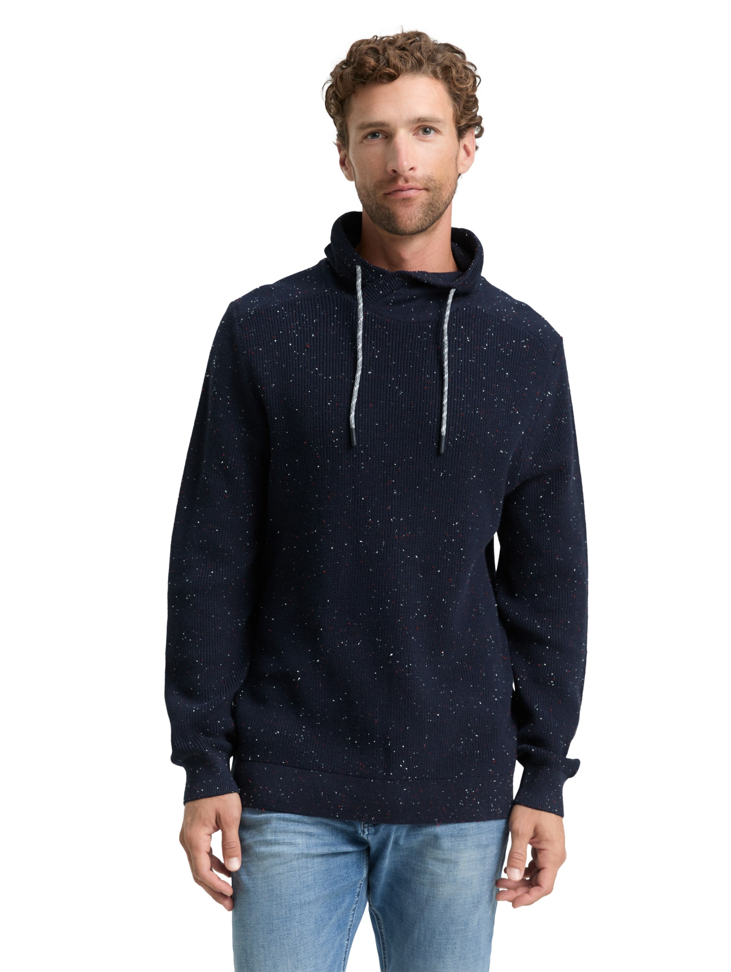 Pull-over TOM TAILOR en bleu : devant