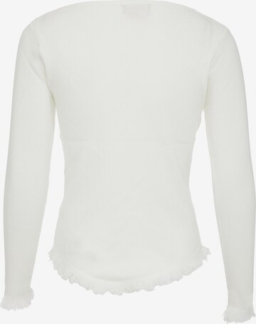 qisha Sweater in White