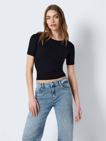 Noisy may - Pullover 'FREYA' em preto: frente