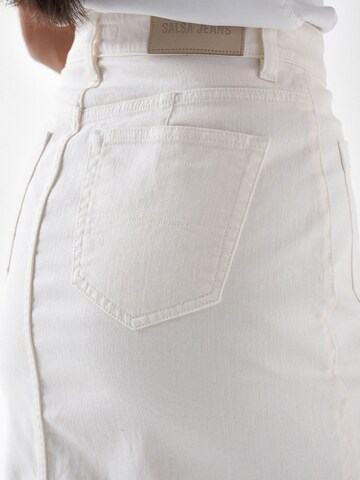 Salsa Jeans Skirt in White
