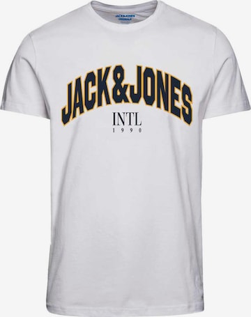 JACK & JONES Shirt 'CIRCLE' in White: front