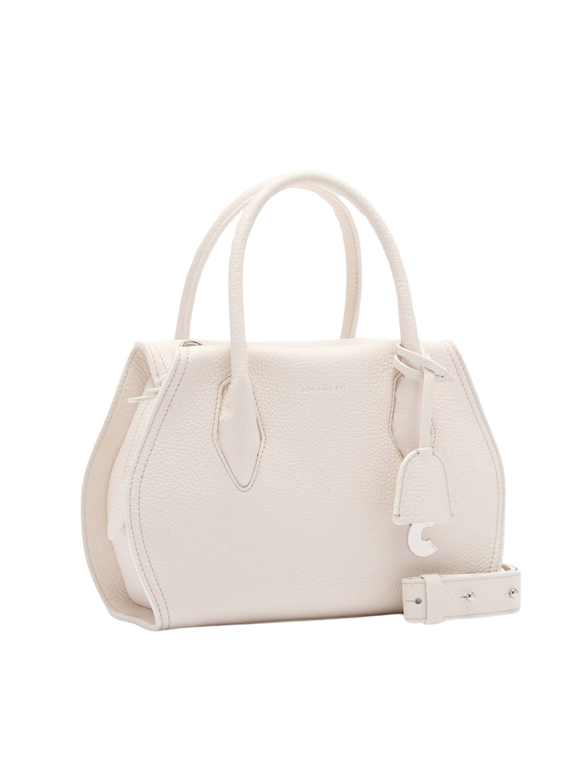 Borsa a mano 'Coccinelle Lord 5' di Coccinelle in bianco