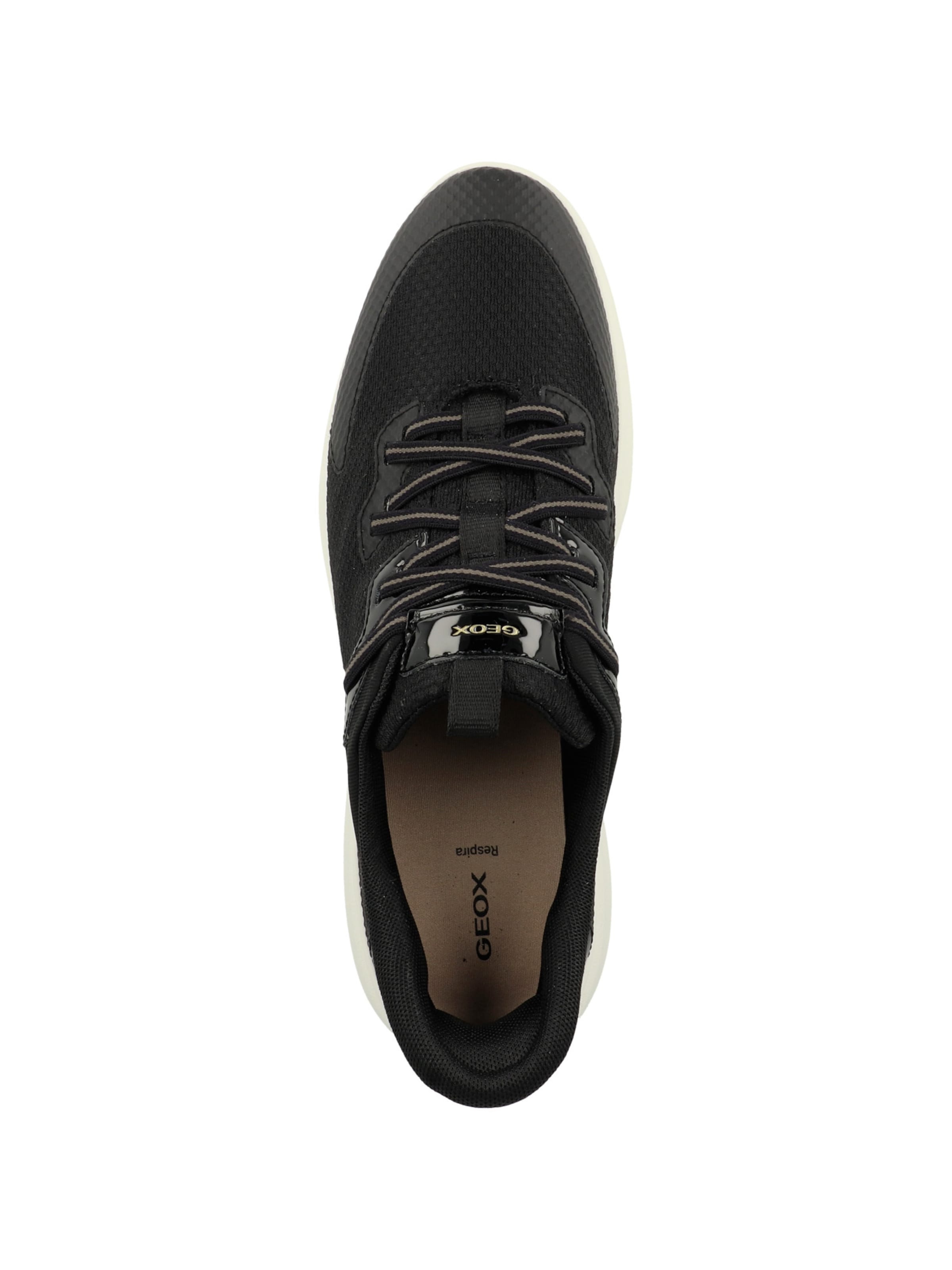 Sneaker bassa 'D Plummery Plus' di GEOX in nero