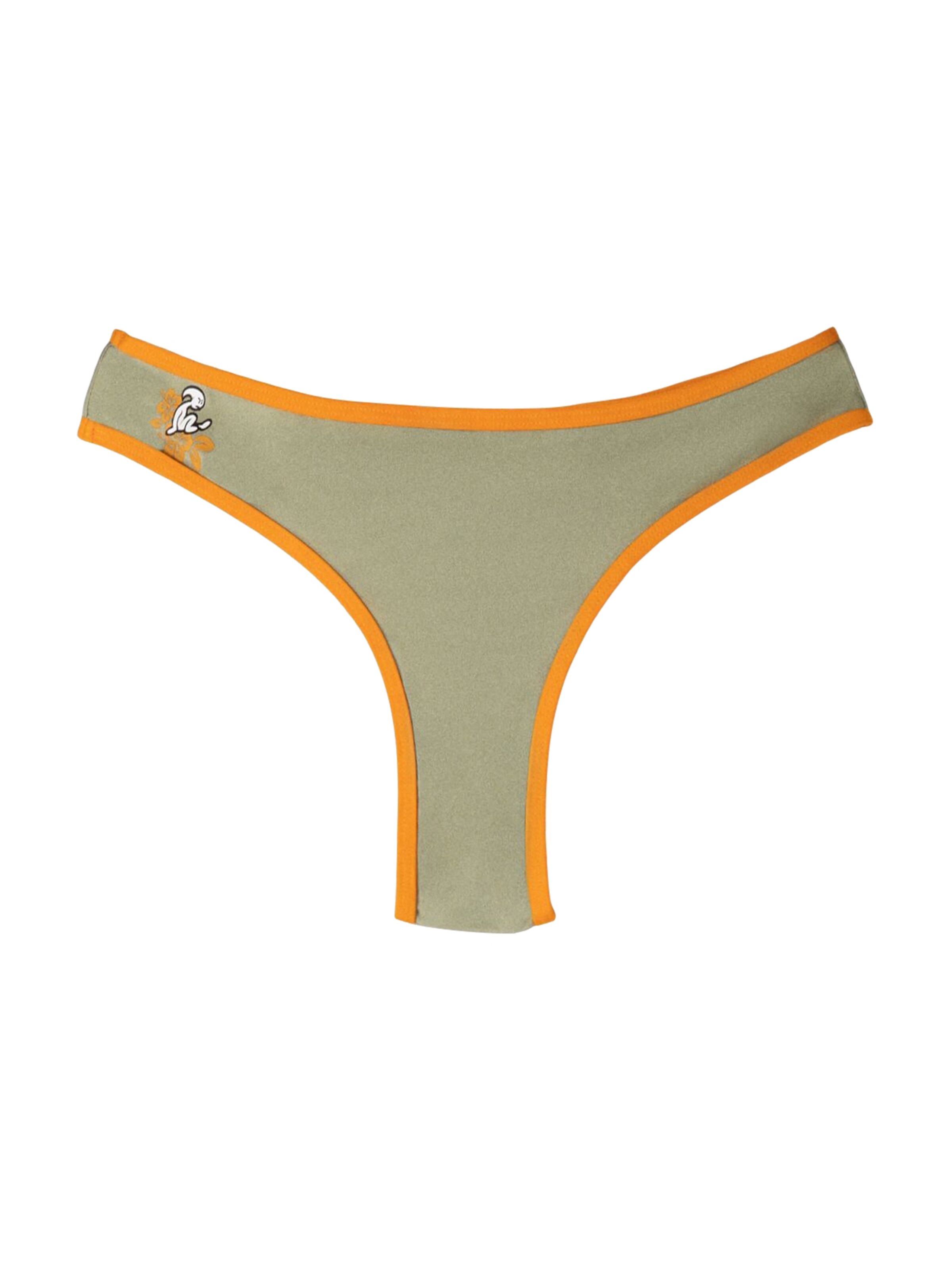 Bershka Bikini bottom in Green: front
