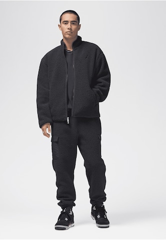 Jordan Fleece Jacket in Black: front