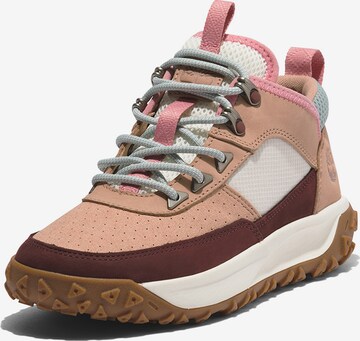 TIMBERLAND High-Top Sneakers 'Greenstride™ Motion 6' in Pink: front