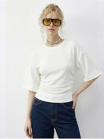 Bianco Lucci Shirt in Beige: front